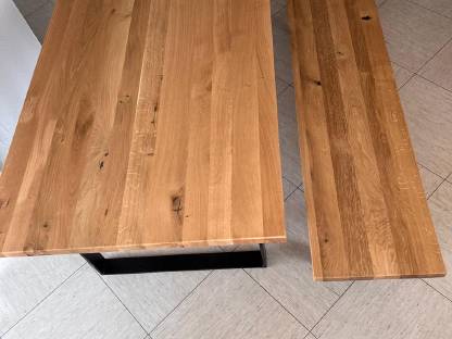 Bild 3:Esstisch + Bank