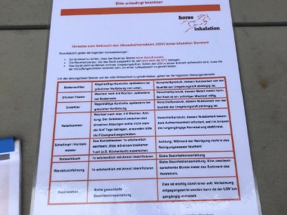 Bild 3:Inhalationsgerät für Pferde Oxygen Concept