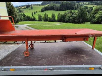 Bild 5:Zubringer Förderband, Gebläseverteiler