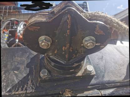 Bild 2:Forstseilrollen für Forstwinden