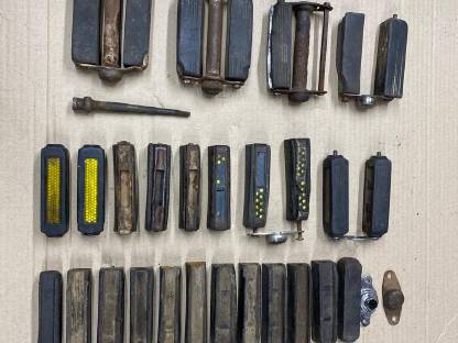 Bild 9:Puch Assmann Pedale - Gummi - Pedale Teile HMW, Puch, Styria