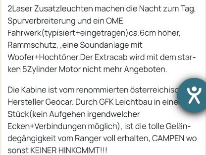 Bild 8:Ford Ranger mit Geocar Abstellkabine