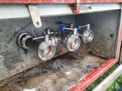 Bild 3:Mersch V2A Tankwagen für Wasser, Molke etc.