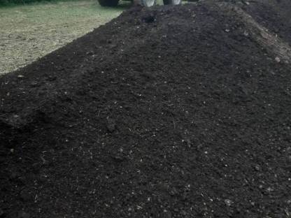 Bild 2:Pferdekompost