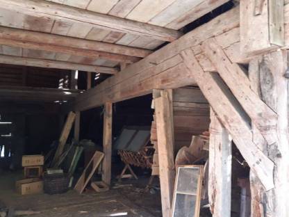 Bild 8:Stadl, Stall, Altholz, Gebäude, Abbau, Abriß