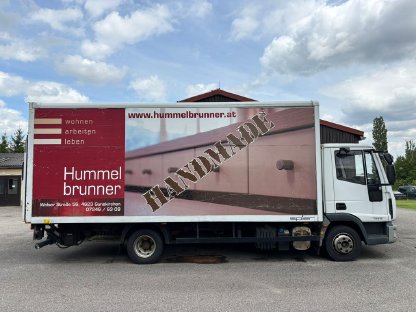 Bild 3:IVECO LKW mit Hebebühne und Kofferaufbau 7,5 t Eurocargo M752