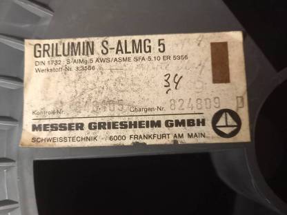 Bild 2:Alu Draht Rest 2,3 kg Draht Stärke 1,5 mm