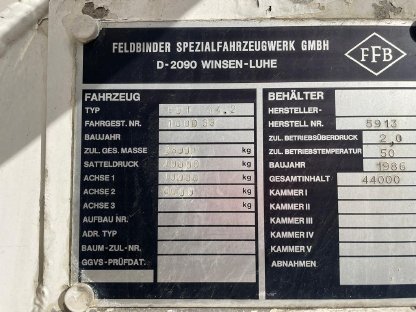 Bild 5:Siloauflieger 44 cbm, Bj. 86