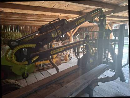 Bild 3:Holzanhänger Farma Kran 4,6 D G2