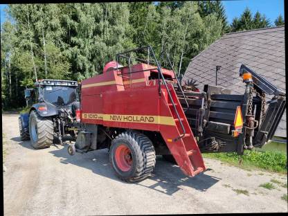 Bild 3:Quaderballenpresse New Holland D1010