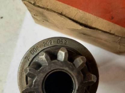 Bild 2:Anlasser Ritzel Getriebe Bosch