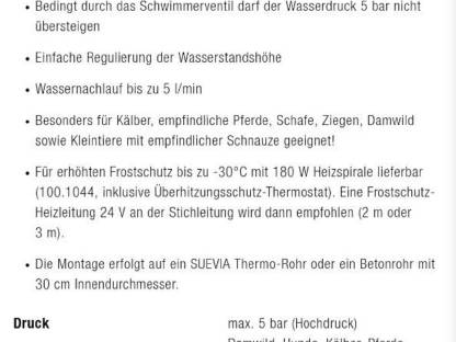 Bild 2:Tränkebecken Suevia 43 A