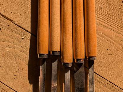 Bild 8:Record Power DML 250 inkl. Drechseleisen