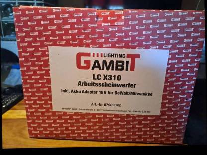 Arbeitsscheinwerfer Akku  10000 Lumen