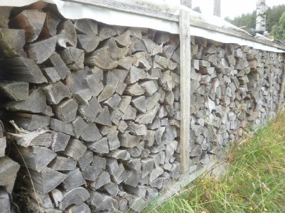 Bild 2:Brennholz Fichte