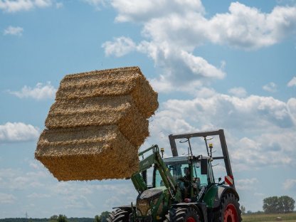 Bild 5:Stroh Ernte 2025