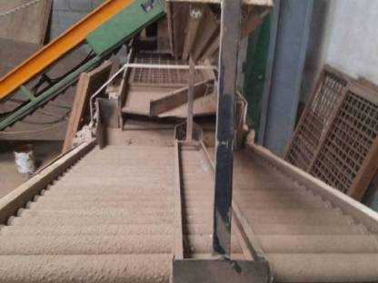 Sortieranlage Abbkippband