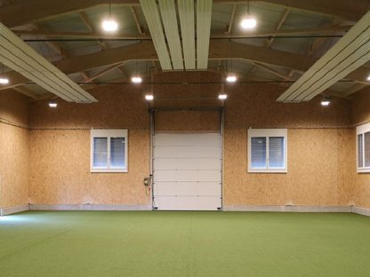 620 W LED Hallenstrahler, Maschinenhalle, Strohlager