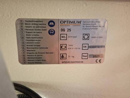 Bild 3:Säulenbohrmaschine