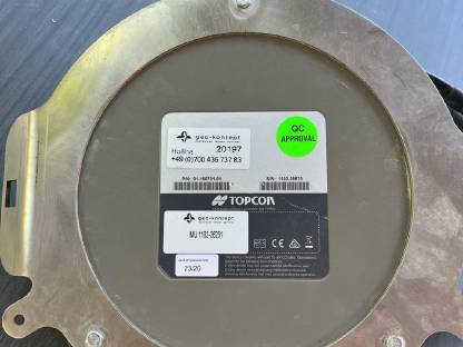 Bild 6:Topcon X25 RTK Lenksystem