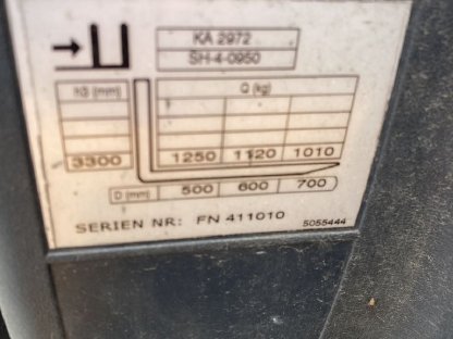 Bild 4:Stapler Jungheinrich EFG SH-4-0950