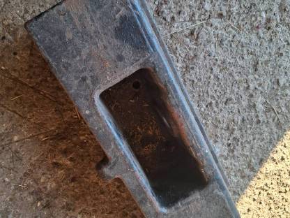 Bild 2:Gewichtträger Fiat Winner