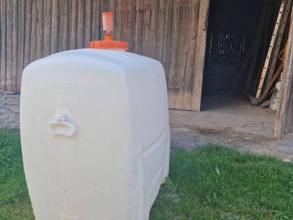 Bild 2:6 Stk. Speidel 500 l Mostfass