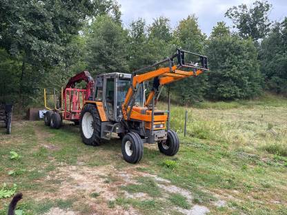 Renault Traktor, Rückewagen