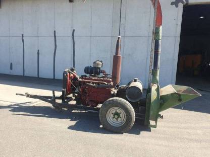 Bild 2:Maismühle Gruber Steyr Motor