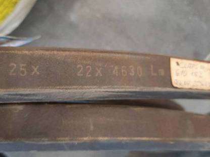 Bild 3:6-Kant Keilriemen Claas SF Mähdrescher