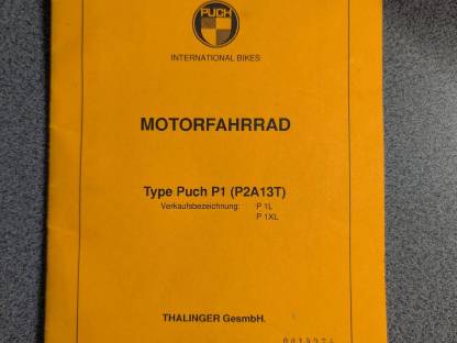 Bild 7:Puch Maxi P1 mit Typenschein