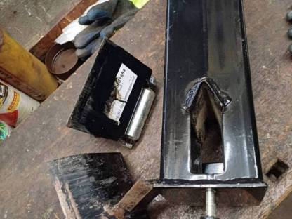 Bild 5:Scheppach Spaltkreuz, Verlängerungskeil, Spezialmesser