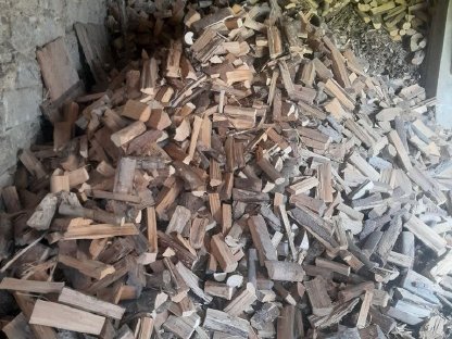 Bild 2:Brennholz Fichte