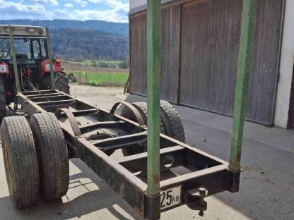 Bild 6:Holzwagen, Ballenwagen