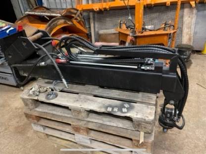 Bild 2:Bagger Verlängerungsarm mit hydr. Ausschub