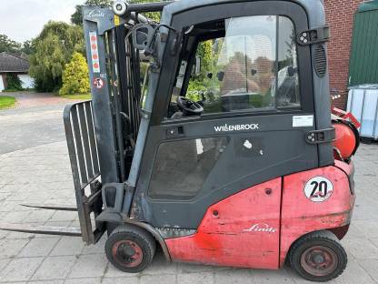 Bild 2:Linde H 16 Treibgas Gabelstapler