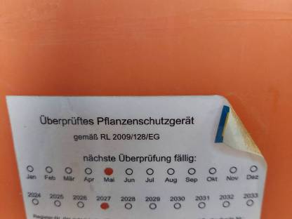 Bild 6:Feldspritze Jessernigg