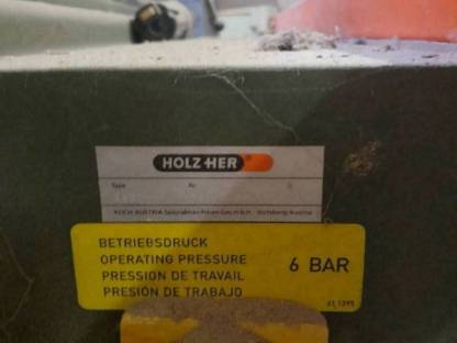 Bild 5:Kantenleimmaschine Holzher Express 1432