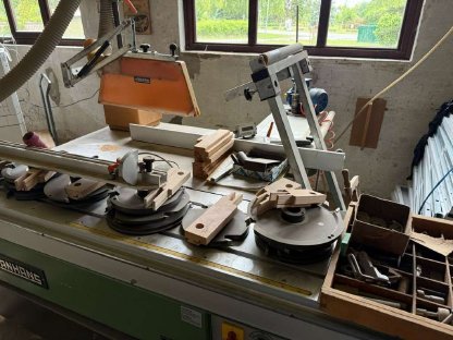 Bild 5:Stehle Fräse Tischfräse mit sehr viel Fräser und Zubehör