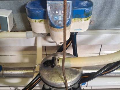Bild 5:Mekstand und Milchtank