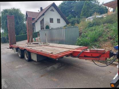 Tieflader Tandem 13 t Gesamtgewicht