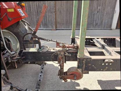 Bild 2:Holzwagen, Ballenwagen