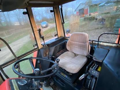 Bild 9:Steyr 8080 A mit Industrie-Frontlader