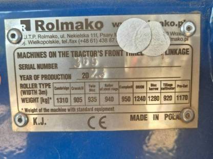 Bild 2:Rolmako Prismenwalze APV PS 200