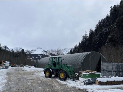 Bild 4:Rundbogenhalle 9,15 x 26 m