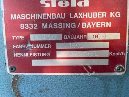 Bild 7:Stela Maistrocknung