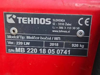 Bild 5:Tehnos Seitenmulcher MB220