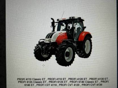 Bild 2:Werkstatthandbücher Steyr Profi