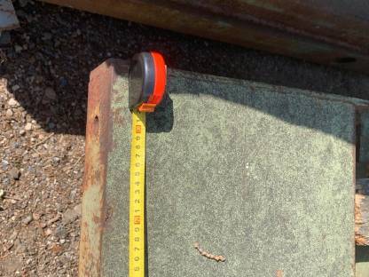 Bild 3:12 Stk. Schwerlastregal Steher Höhe 4,6 m und 4,2 m