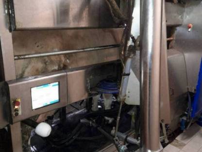 Bild 3:Melkroboter DeLaval